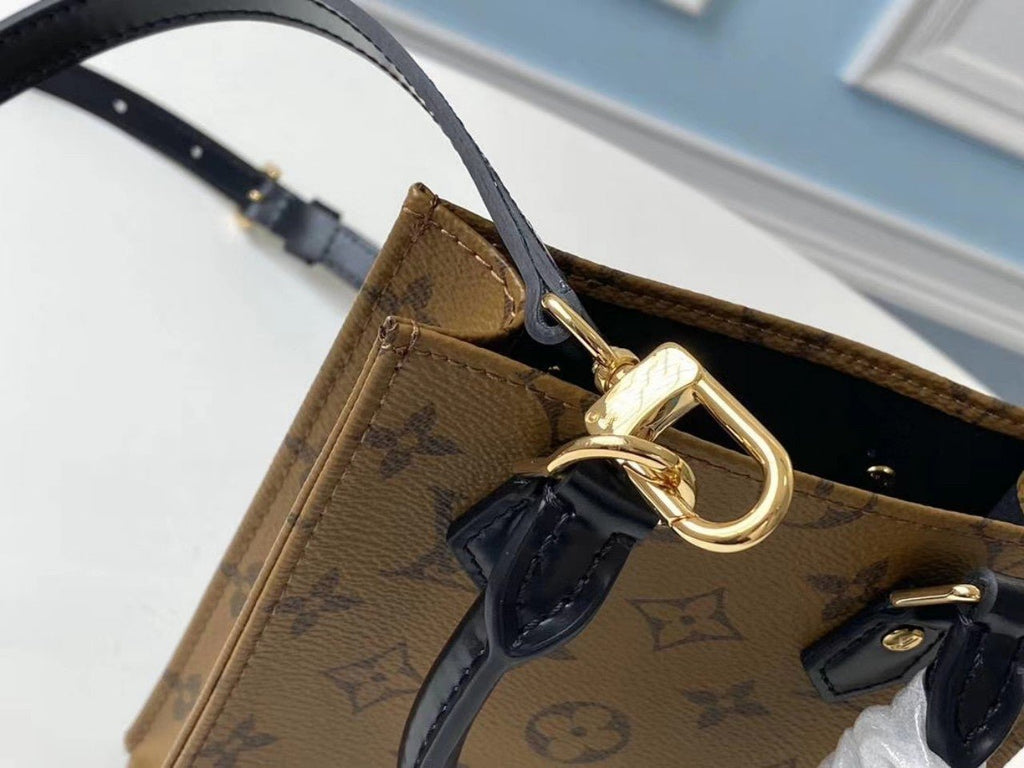 LOUIS VUITTON LV PETIT SAC PLAT MONOGRAM COATED CANVAS